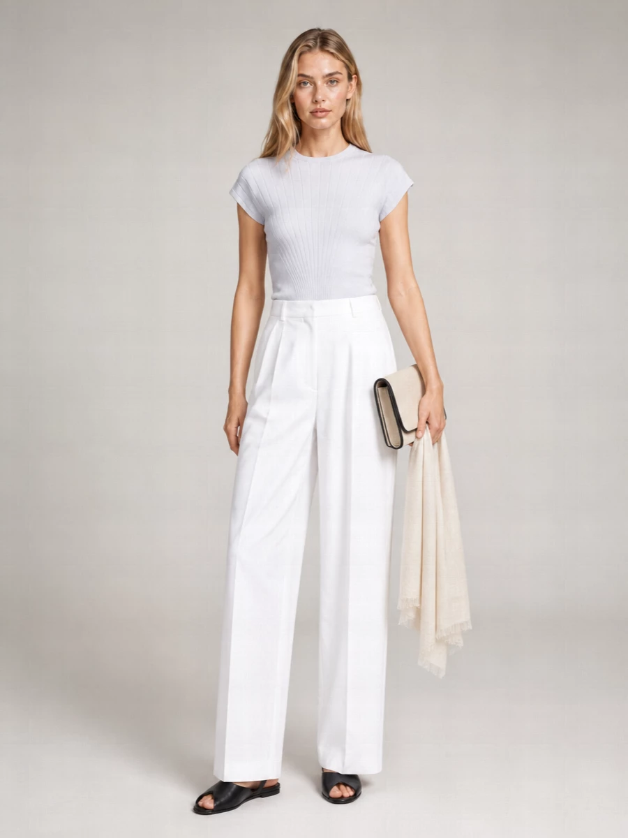 Sportmax Ribbed Knitted Top