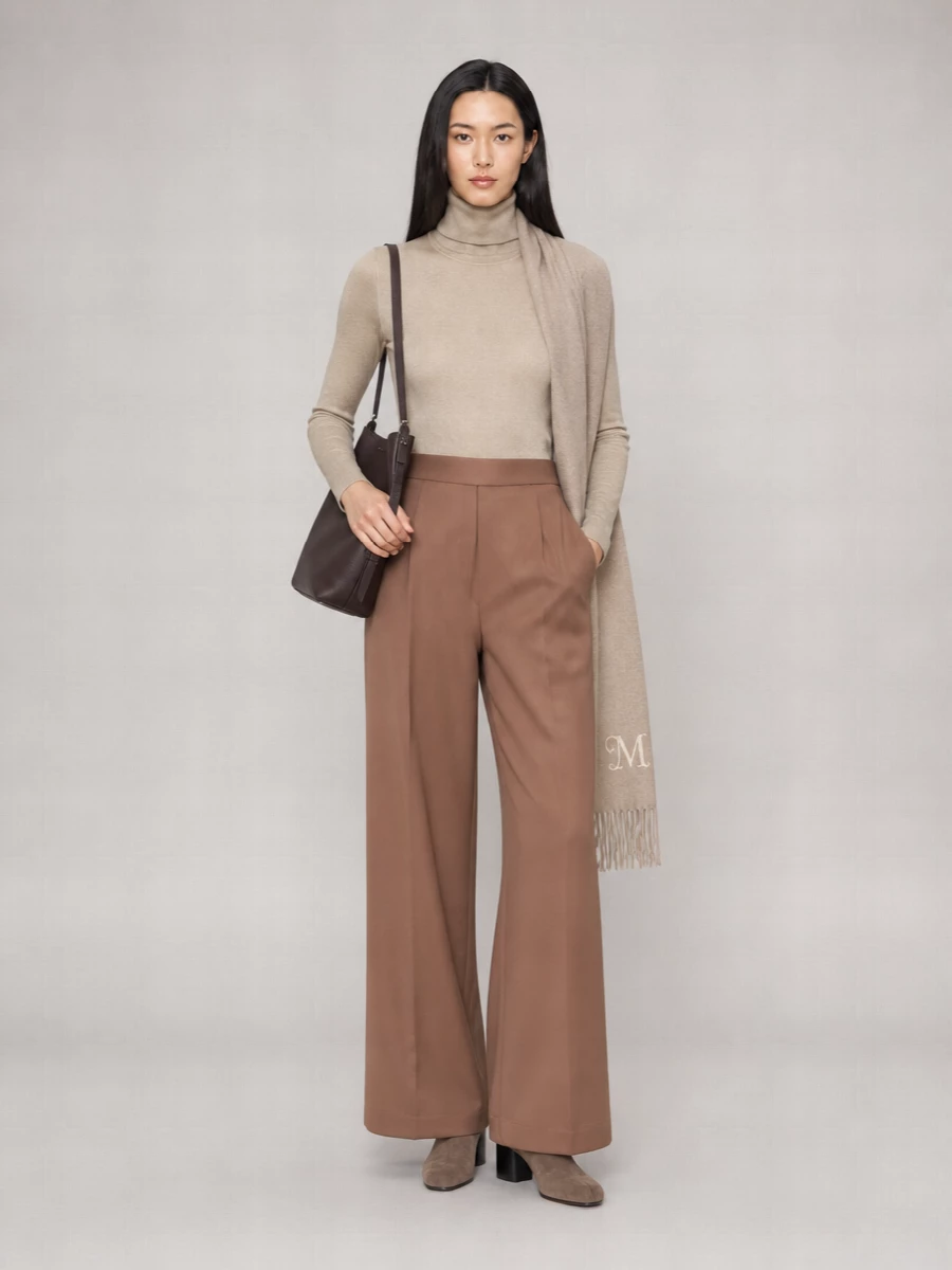 Max Mara virgin wool turtleneck sweater