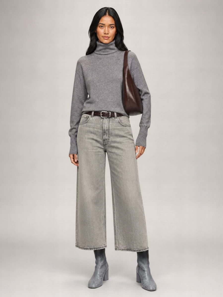Haikure Cotton Wide-Leg Bermuda Shorts