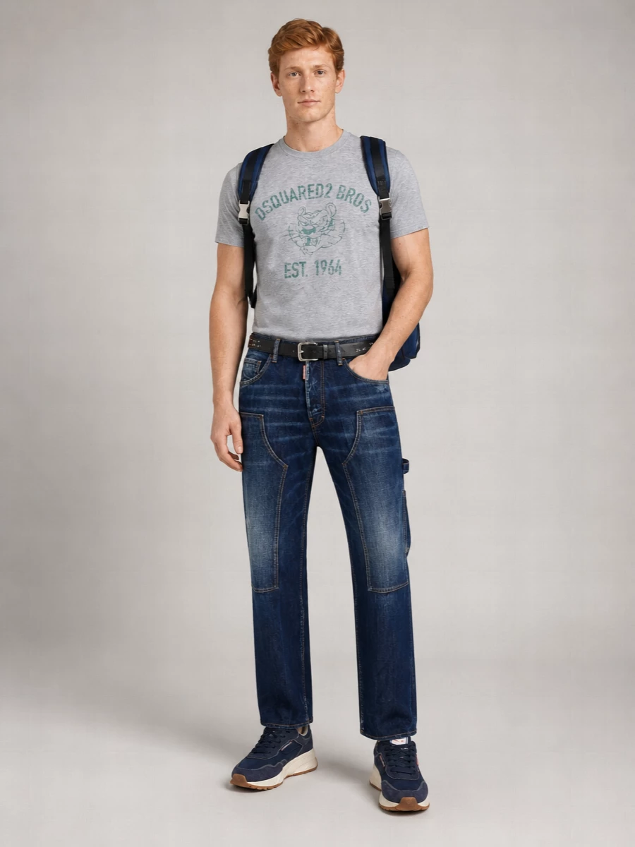 Dsquared2 Denim Straight-Leg Jeans