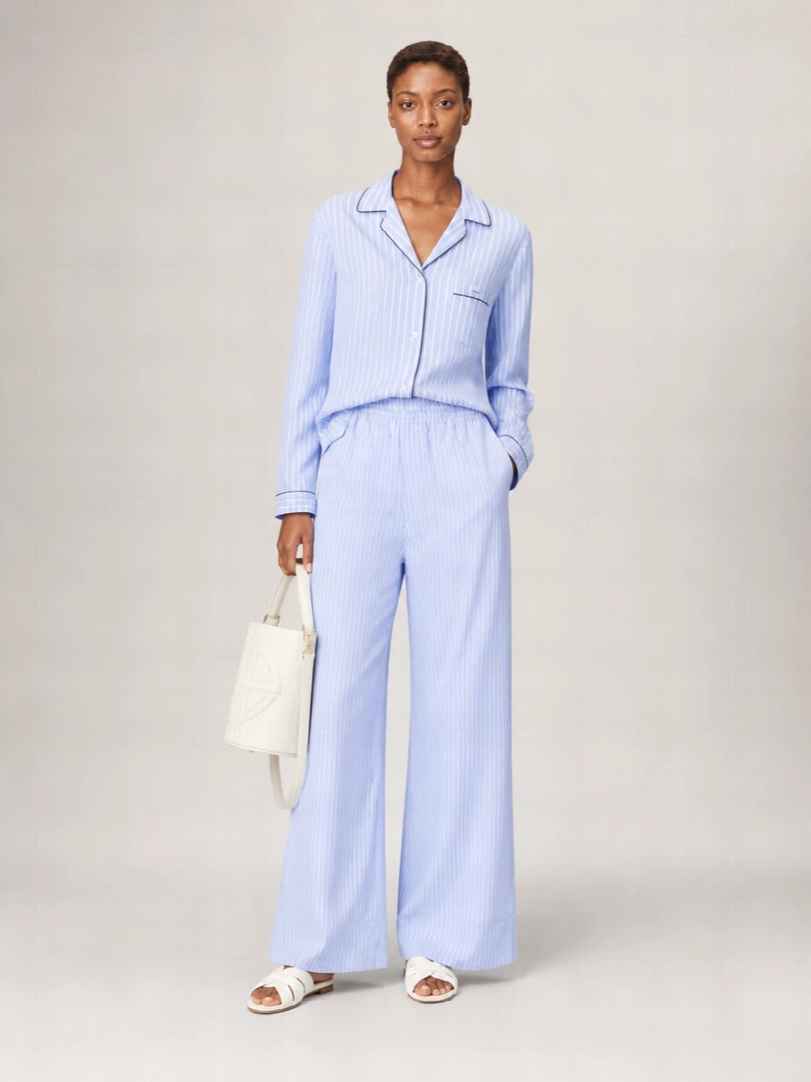 A.p.c. Cotton Wide-Leg Pyjama Bottoms