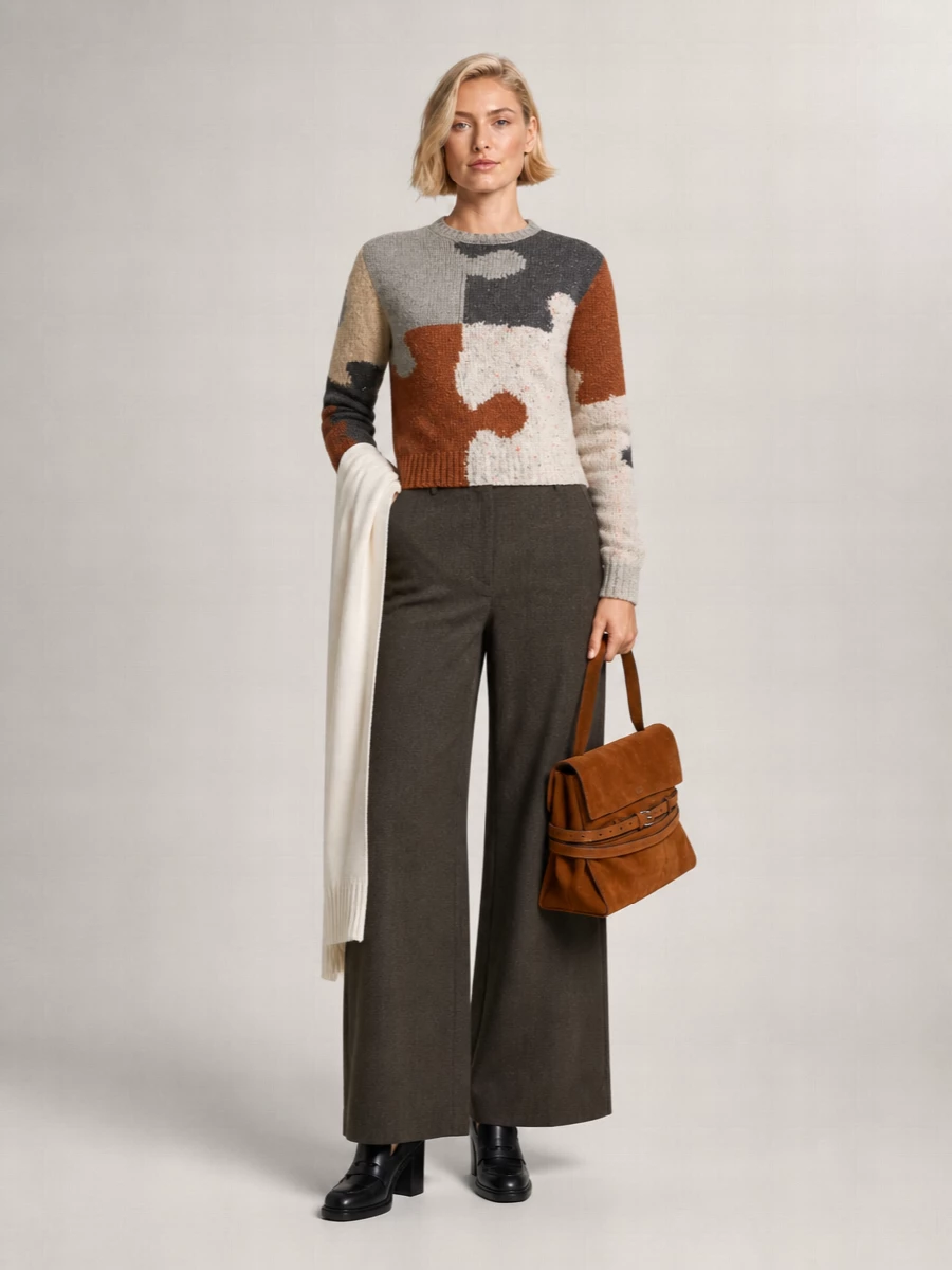 Moschino Leather Shoulder Bag
