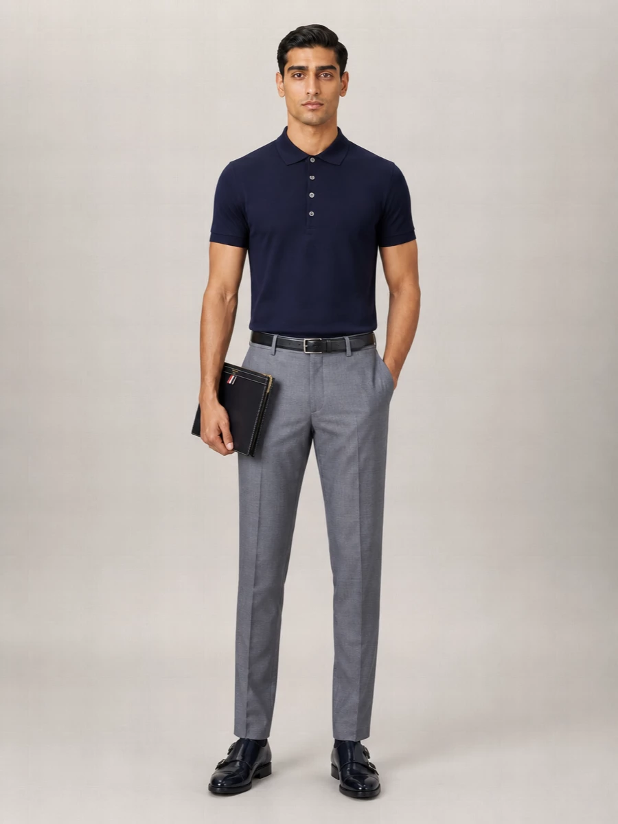 Thom Browne Cotton Polo Shirt