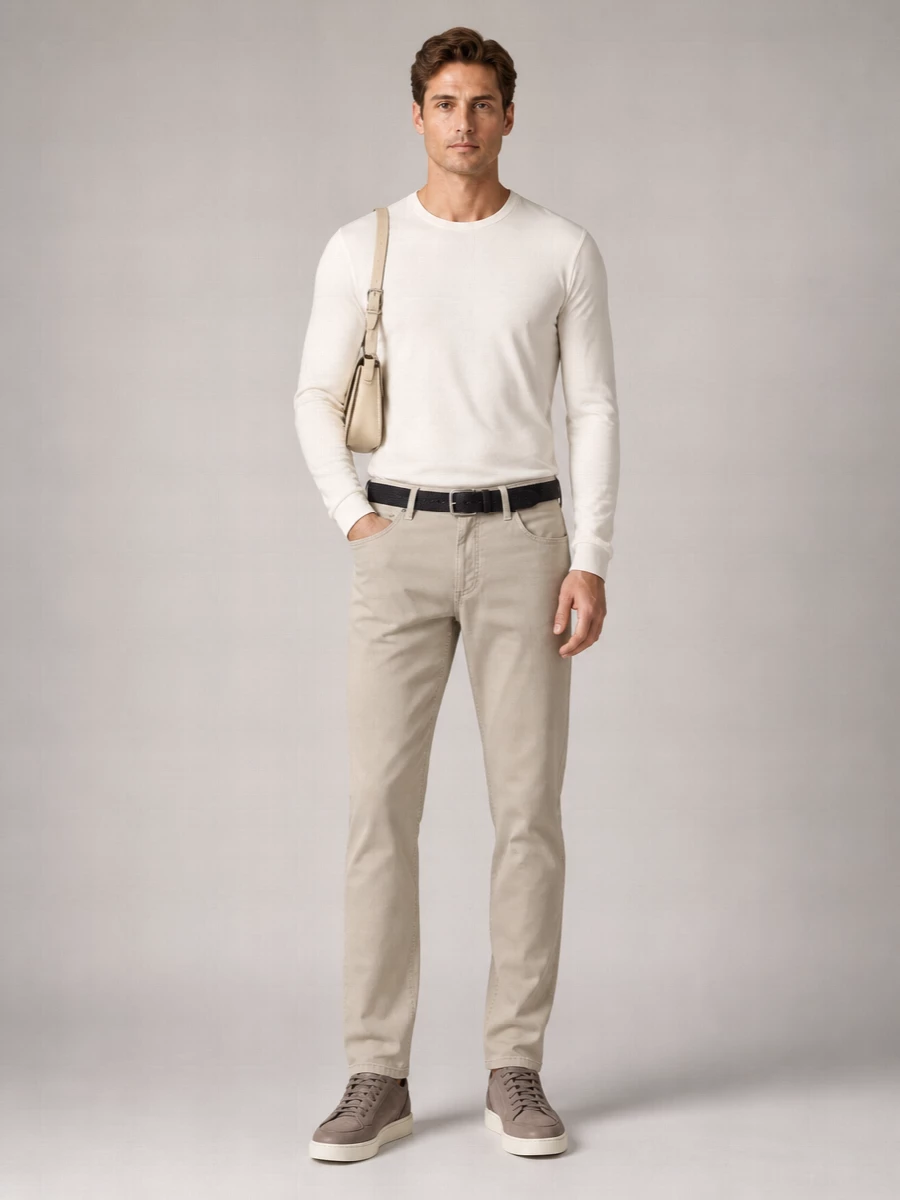 Zanone Ice Cotton Long-Sleeve T-Shirt