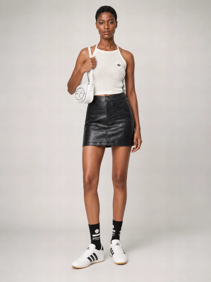 Adidas Originals Leather Low-Top Sneakers
