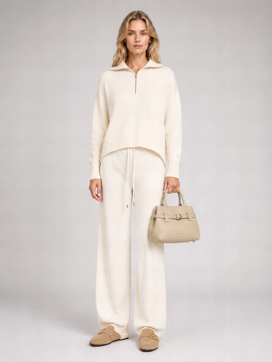 Tory Burch Suede Leather Shearling-Lined Mules