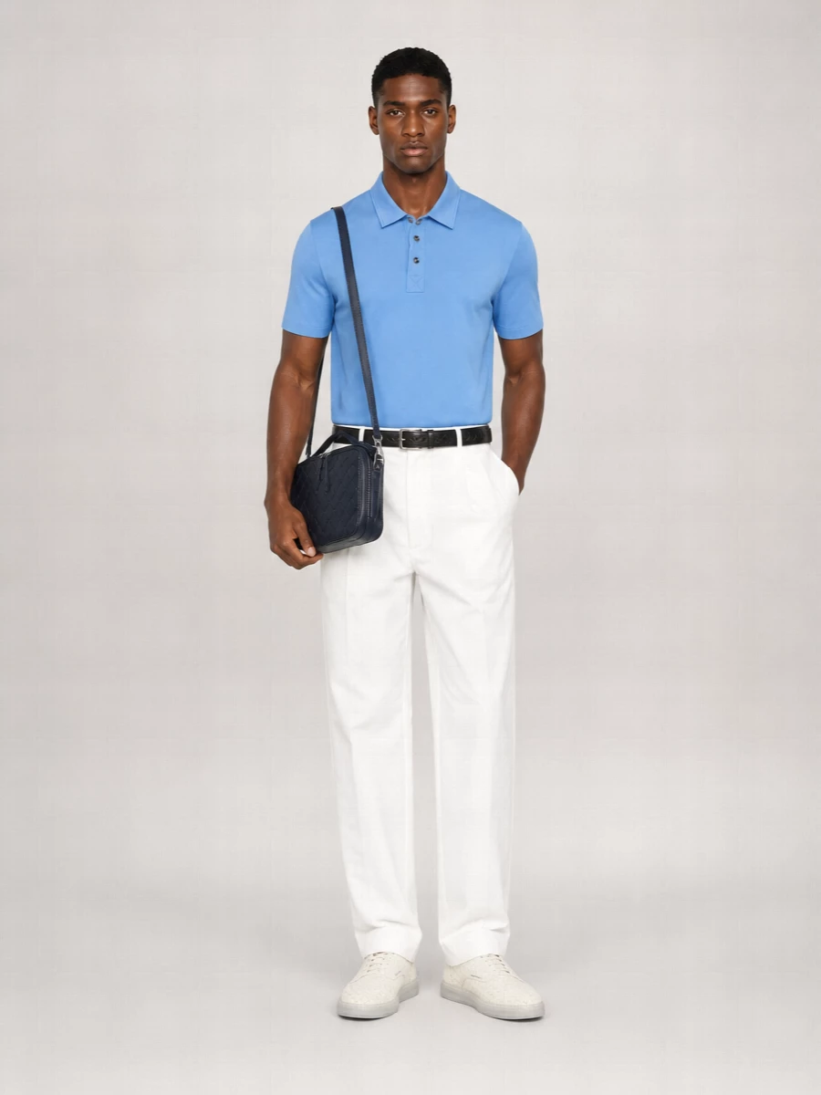 Bottega Veneta Cotton Piqué Polo Shirt
