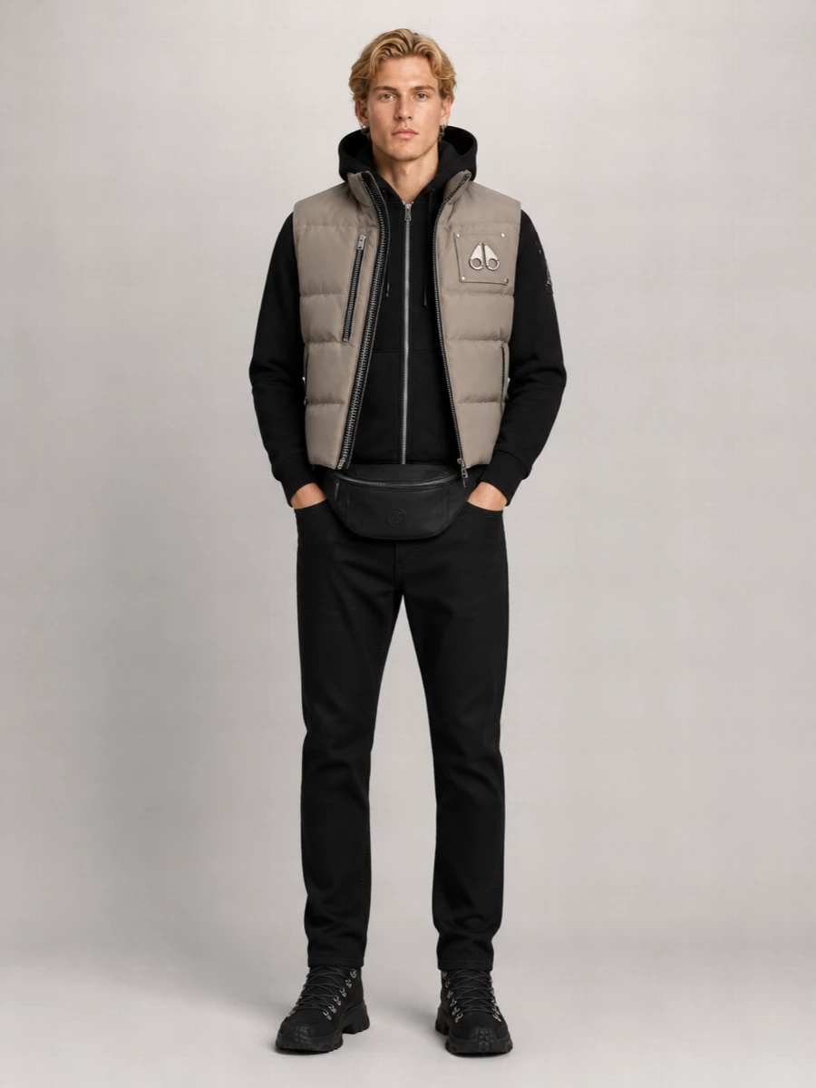 Moose Knuckles Cotton Sleeveless Padded Jacket