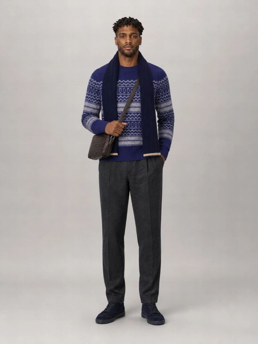 Brunello Cucinelli Wool Alpaca Cashmere Jumper