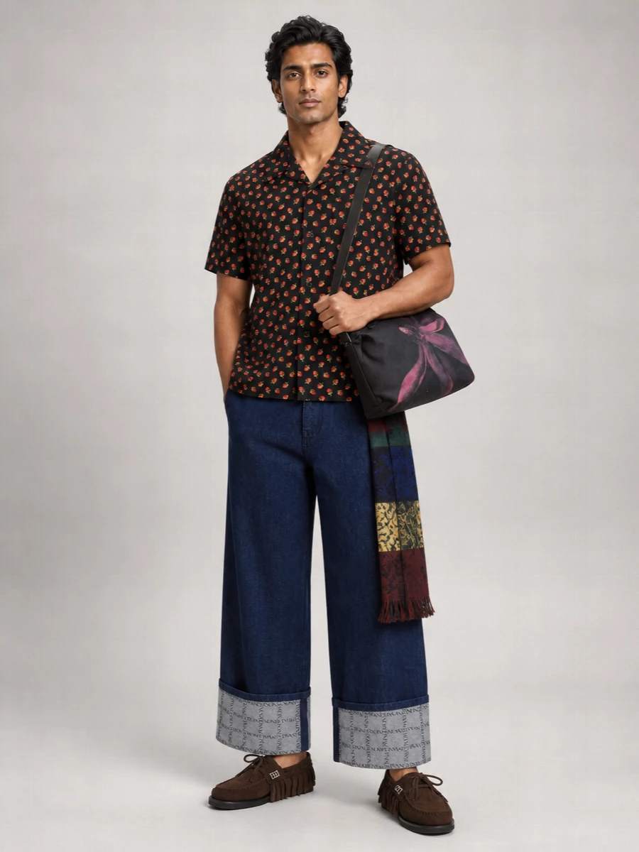 Jw Anderson Printed Cotton Shirt