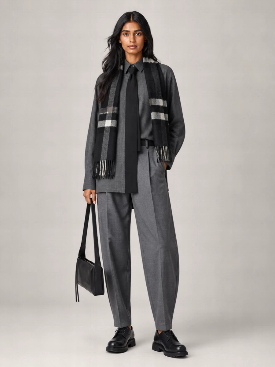 Sacai Knee-Length Shirt Dress