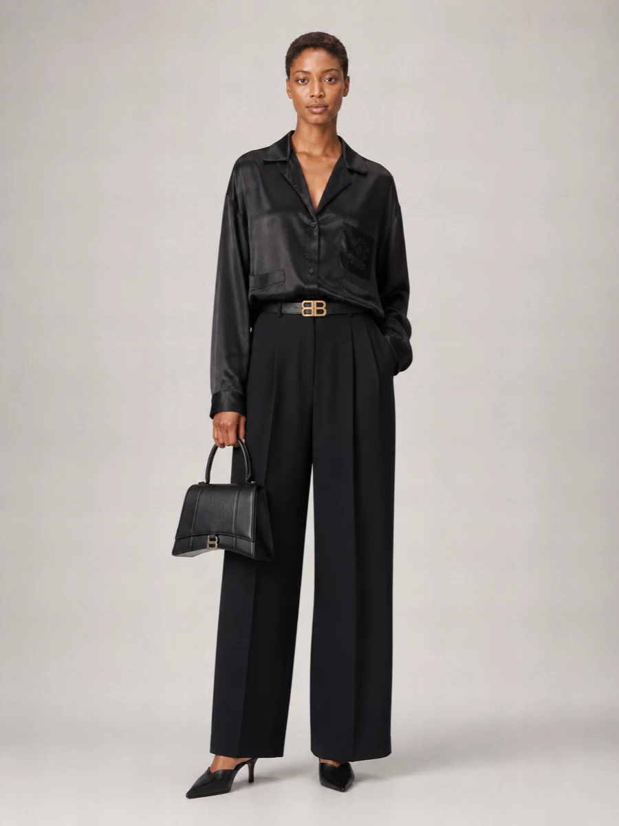 Balenciaga Suede Pointed-Toe Stiletto Mules