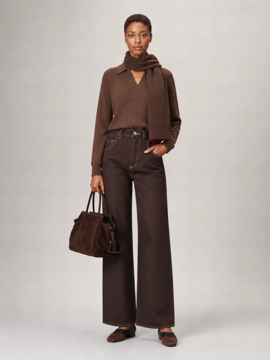Uma Wang Cashmere Polo Jumper