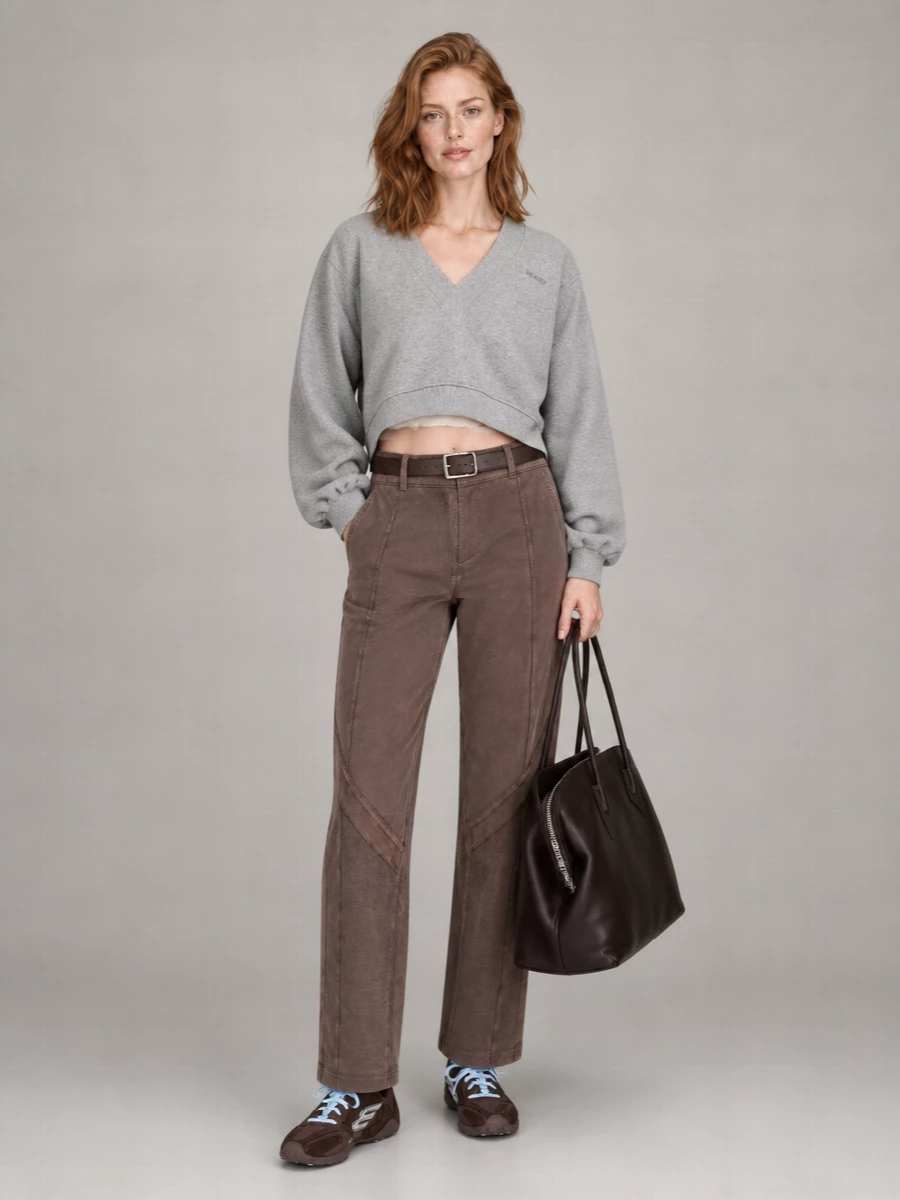 The Attico Medium Leather Shoulder Bag