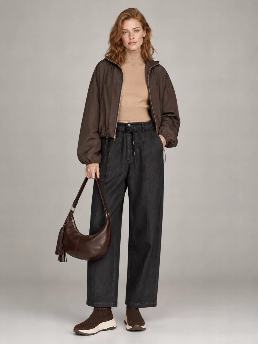 Sportmax hooded oversized jacket