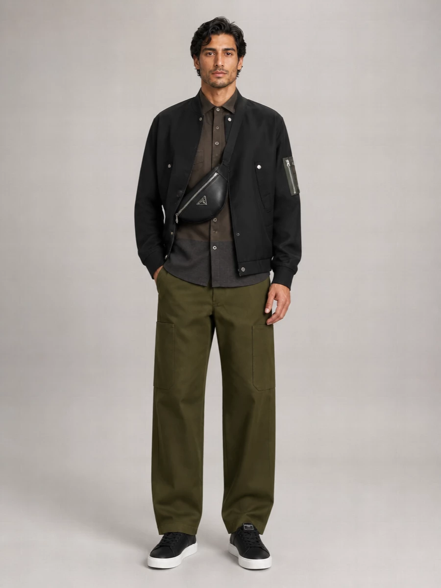 Sacai Twill Bomber Jacket