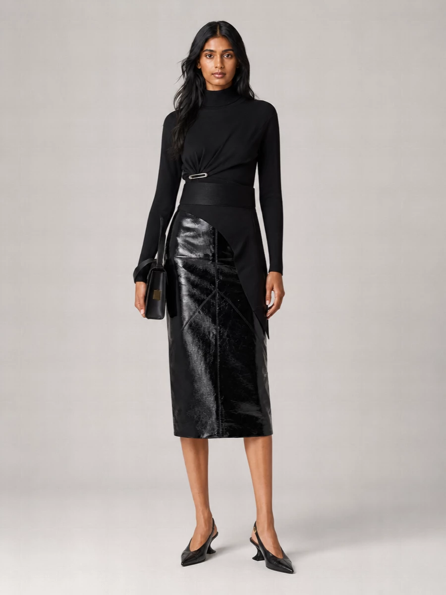 Lanvin Calf Leather Cross-Body Bag