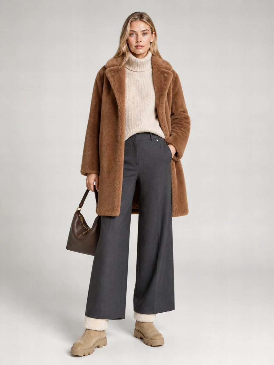 Furla Leather Grained Shoulder Bag