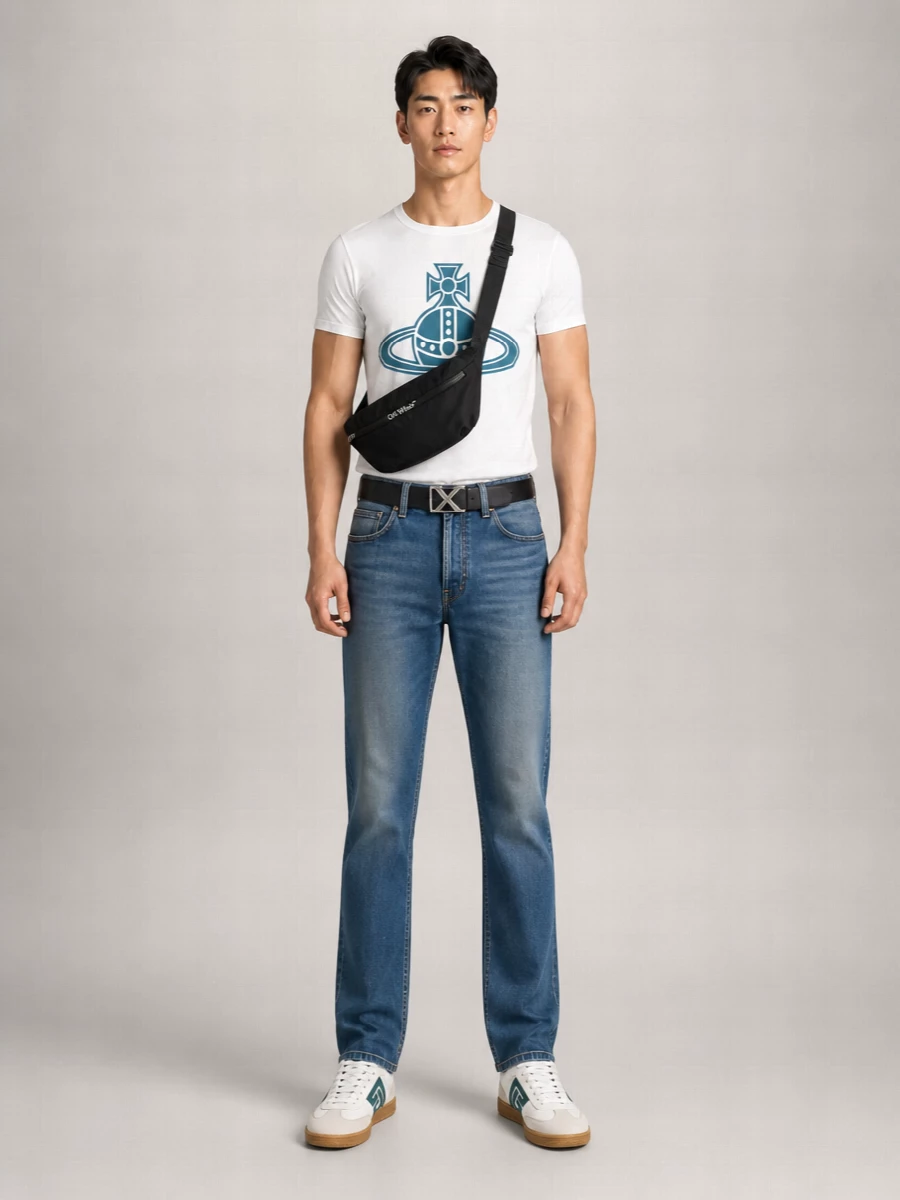 Vivienne Westwood Cotton Printed Short-Sleeve Crew-Neck T-Shirt