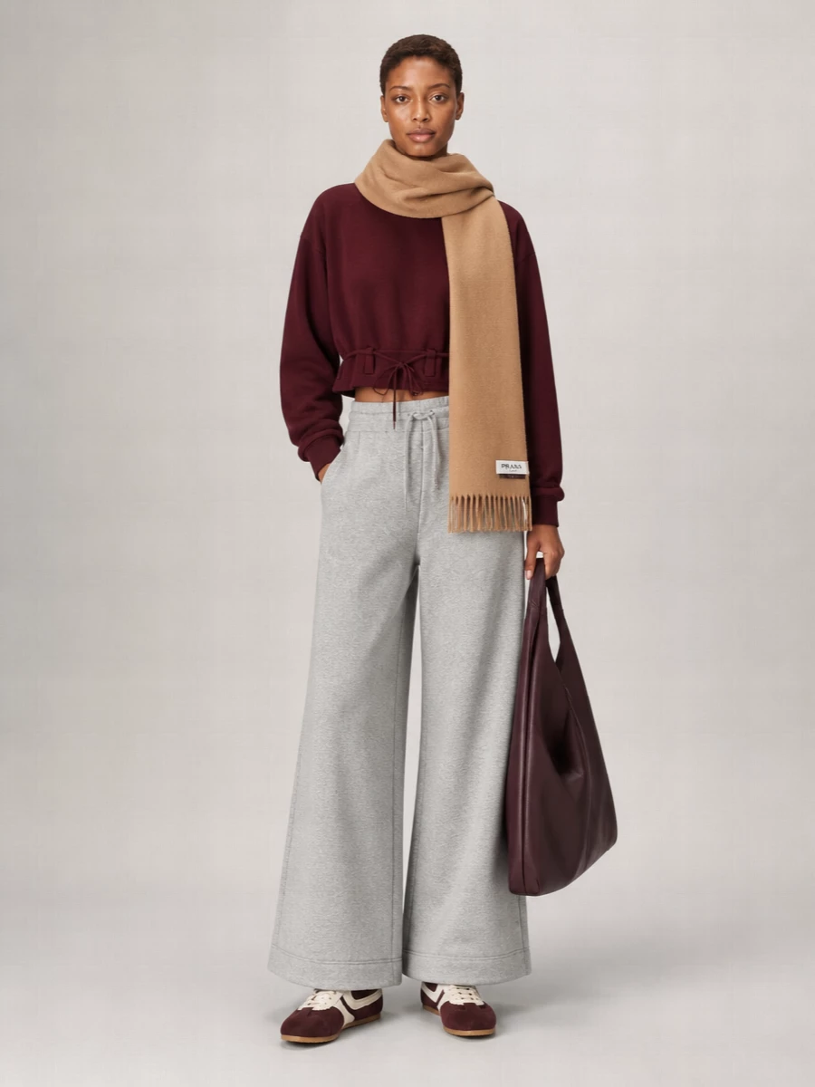Dries Van Noten Cotton Cropped Sweatshirt