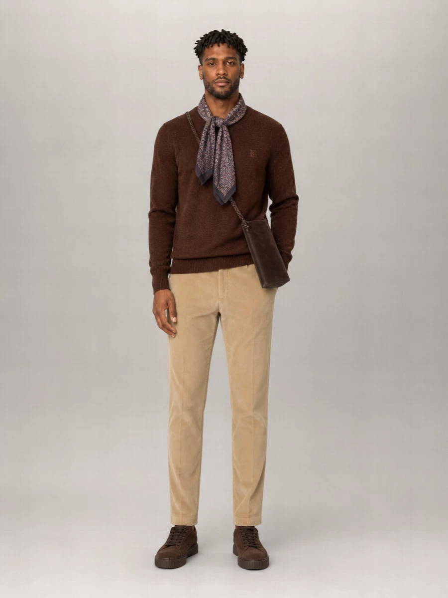 Baracuta Virgin Wool Crew-Neck Jumper