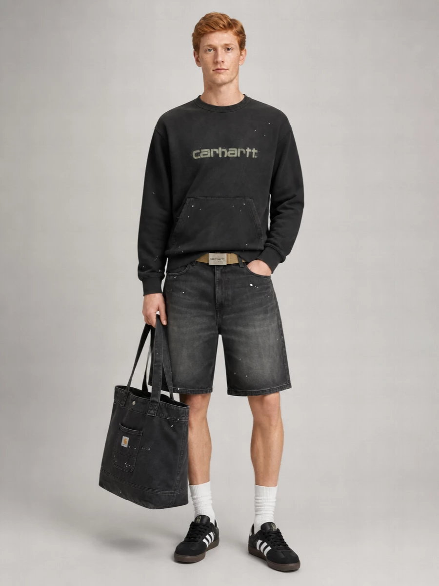 Carhartt Wip Denim Landon Shorts