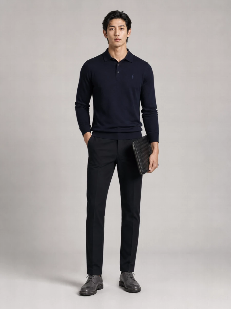 Boss Straight-Leg Trousers