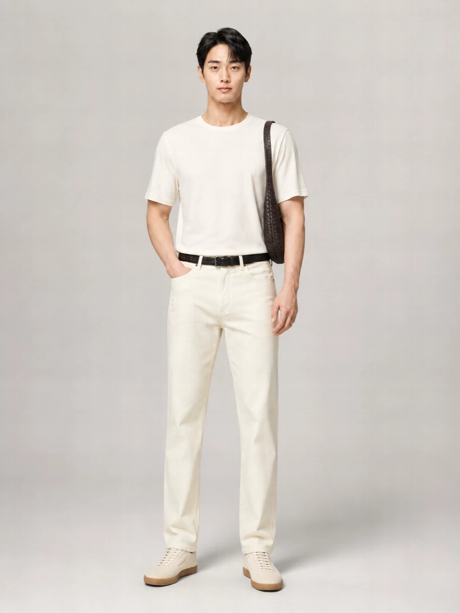 The Row Cotton Crew-Neck T-Shirt