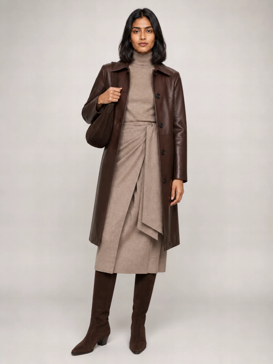 Soeur lamb leather jacket