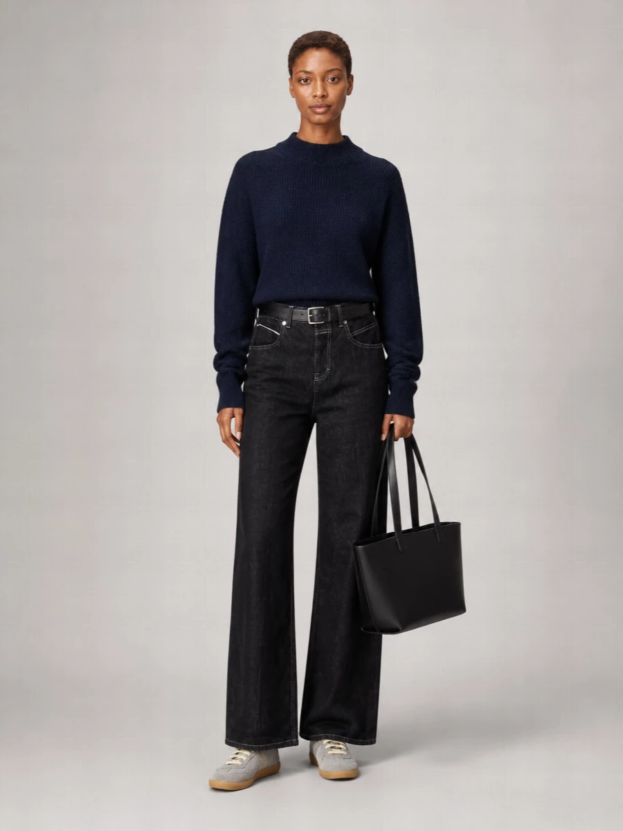 A.p.c. Drummer Small Leather Shoulder Bag