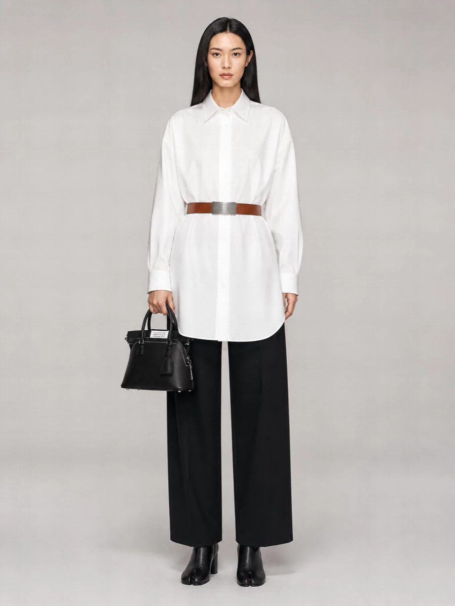 Mm6 Maison Margiela Cotton Oversized Shirt