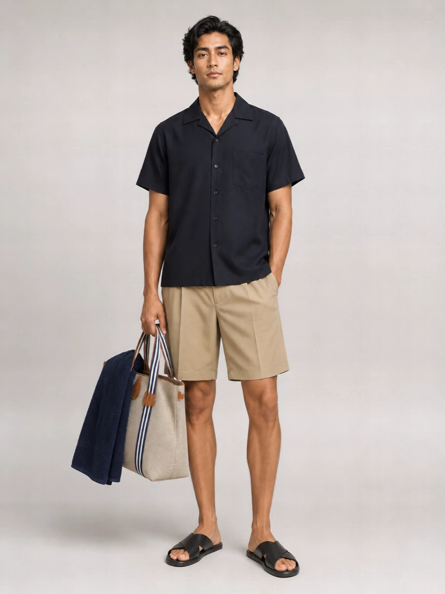 Giorgio Armani Terry Beach Towel