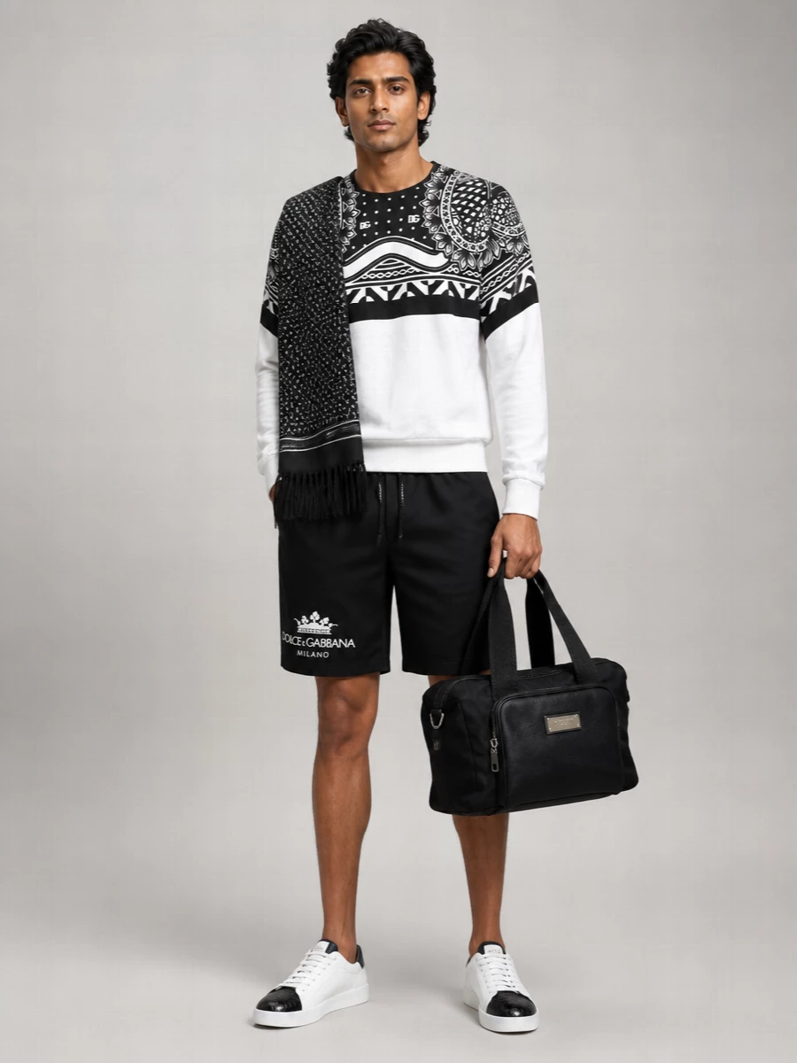Dolce&Gabbana Cotton Short-Sleeve Polo T-Shirt
