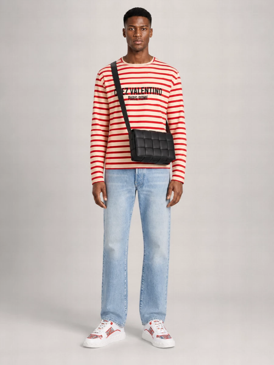 Valentino Garavani Leather Low-Top Sneakers