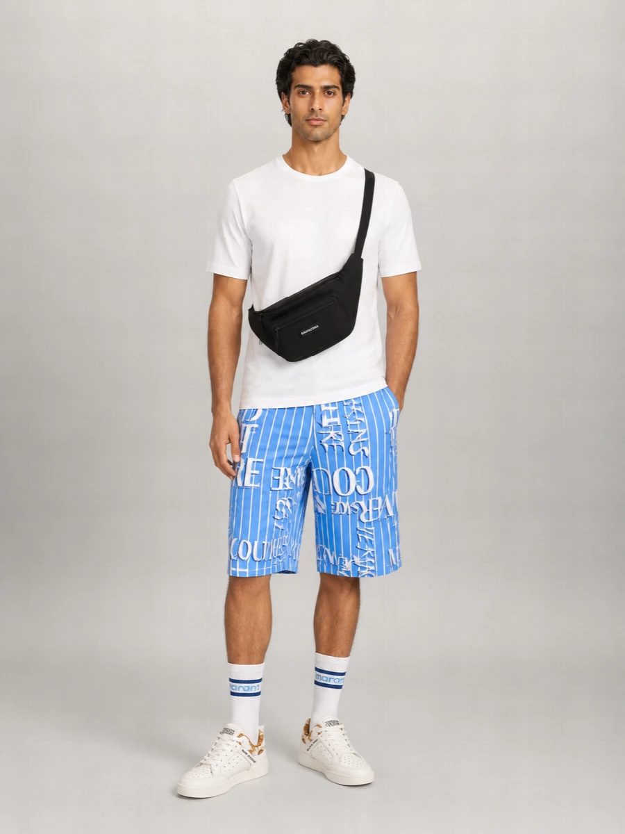 Versace Jeans Couture Leather Low-Top Sneakers