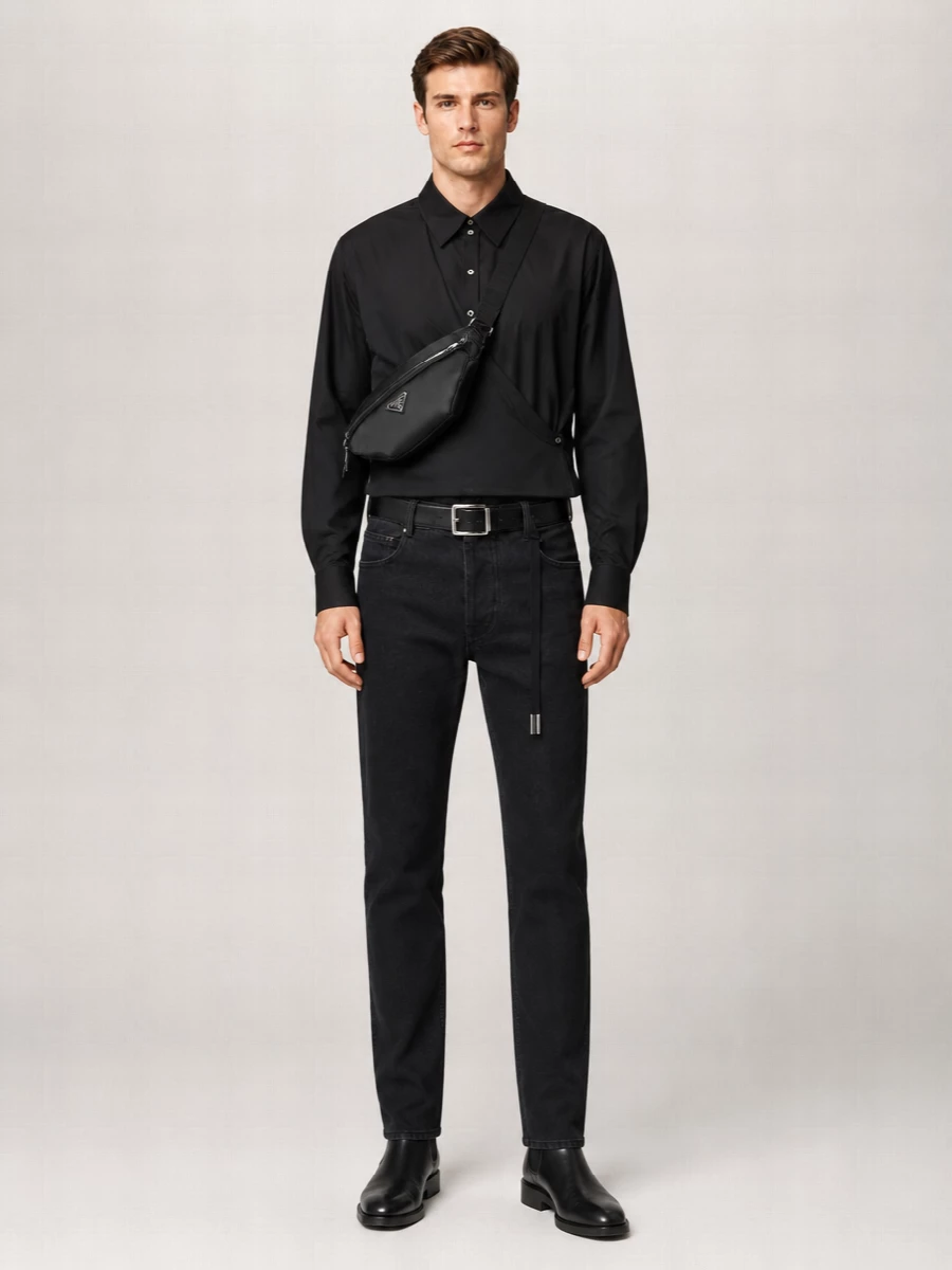Ann Demeulemeester Denim Straight-Leg Jeans