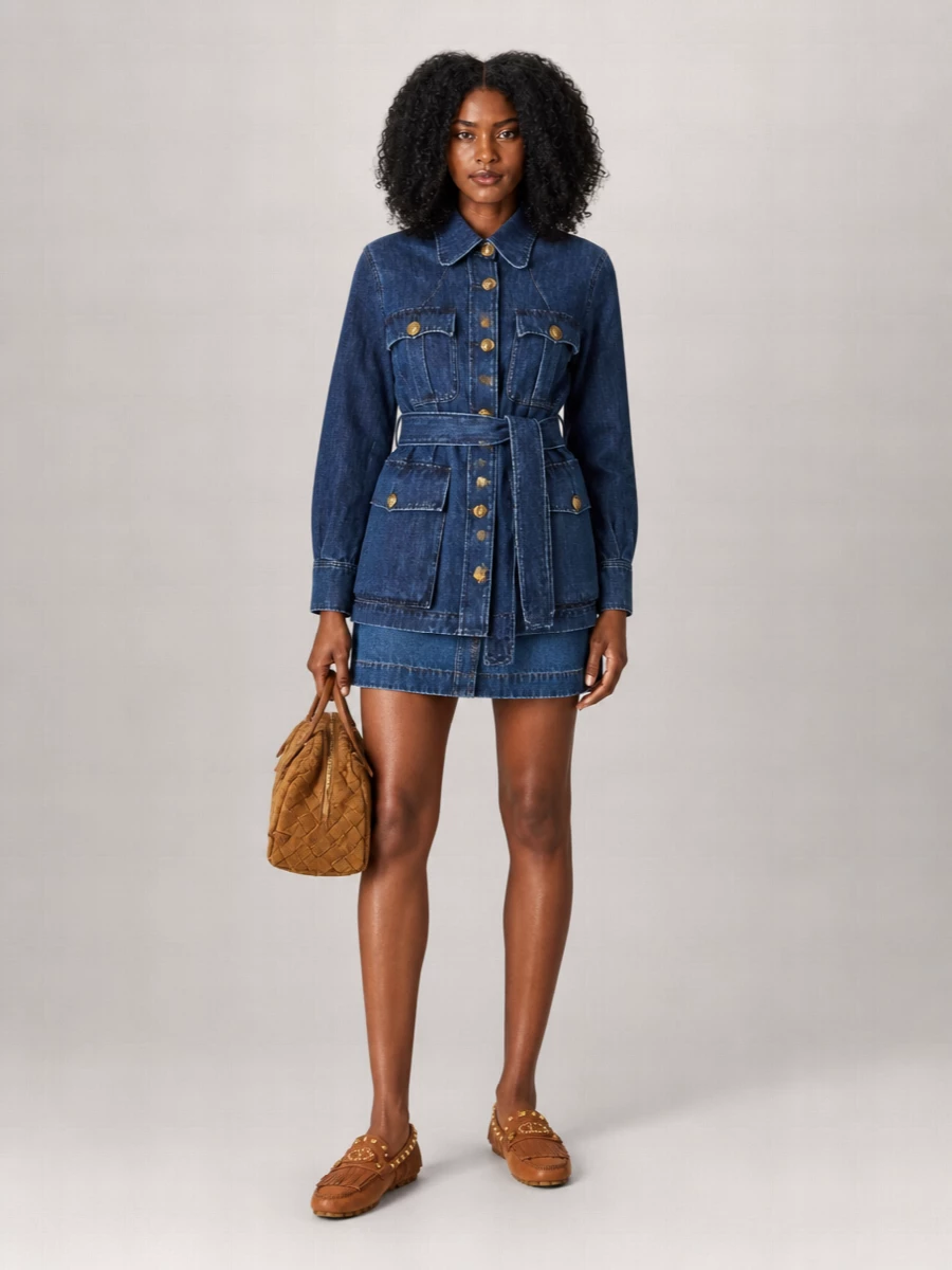 Valentino Garavani Denim Blazer