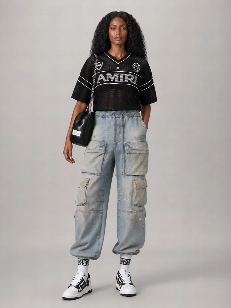 Amiri Viscose Blend T-Shirt