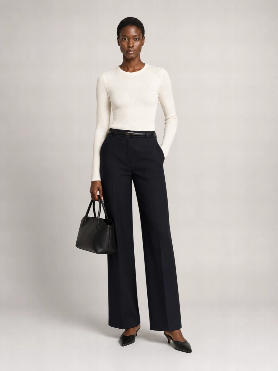The Row Wide-Leg Trousers