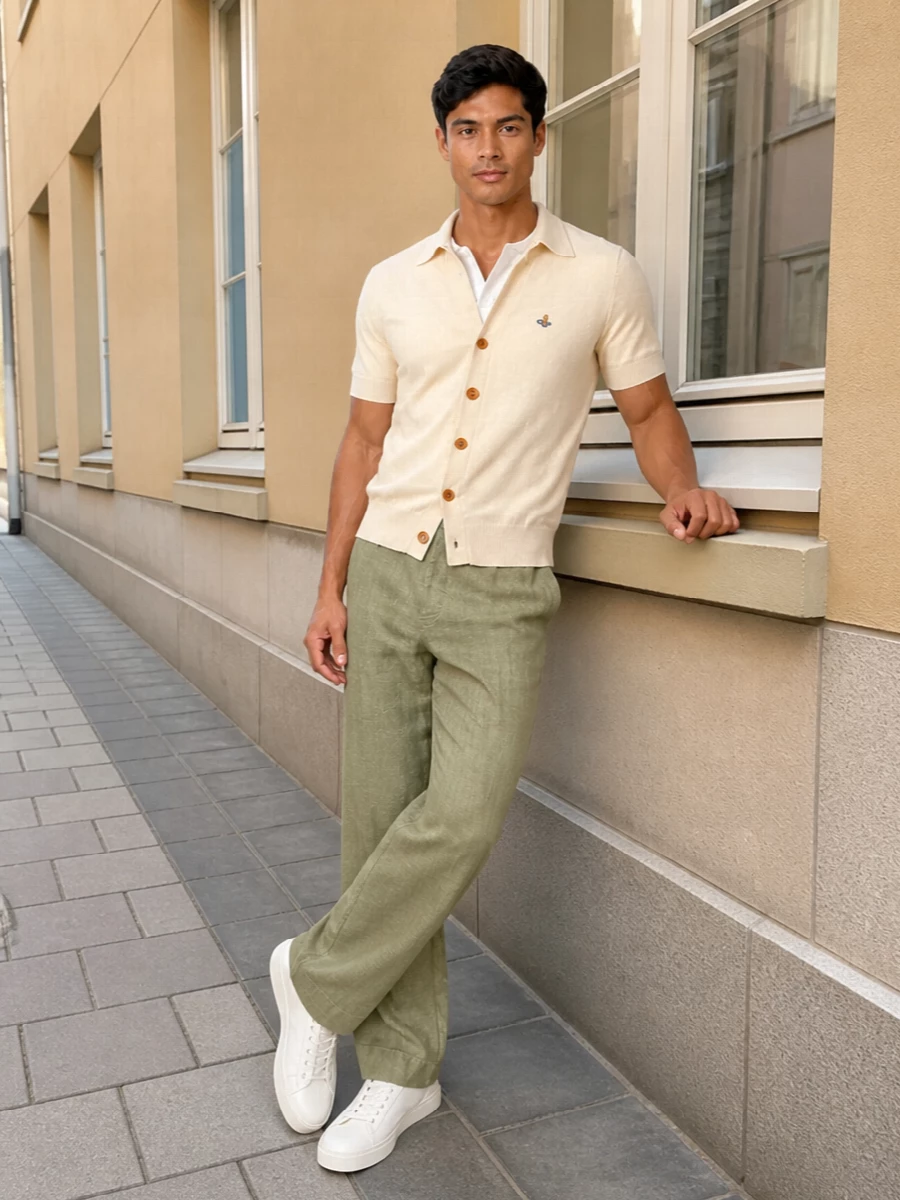 Vivienne westwood knit sage trousers tods sneakers