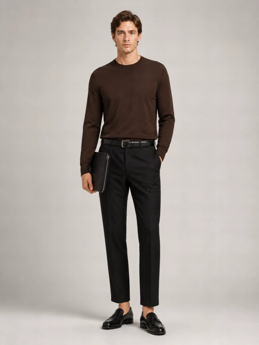 Pt Torino Cropped Trousers