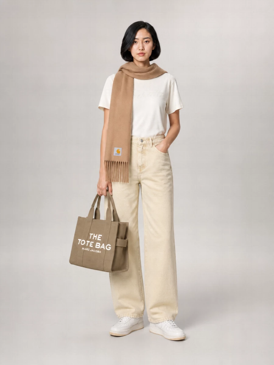 Marc Jacobs The Tote Bag Small Canvas Tote Bag