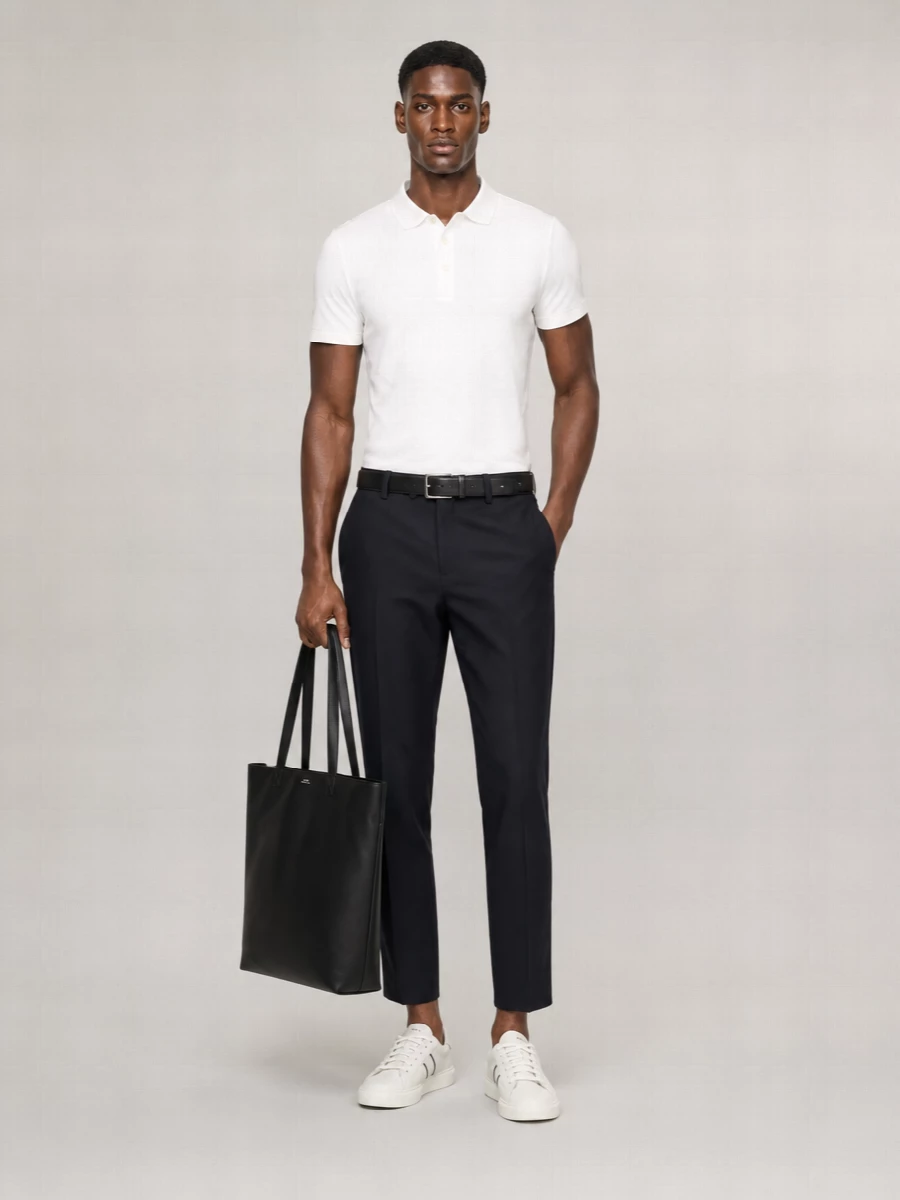 Boss Cotton Short-Sleeve Polo Shirt