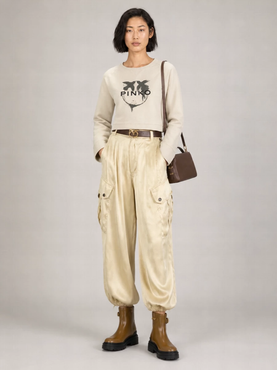 Pinko Wide-Leg Trousers