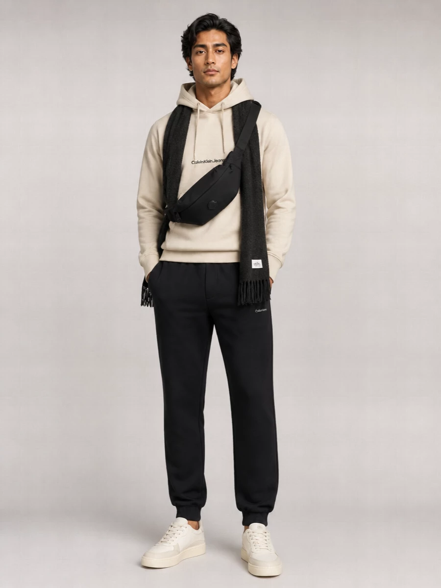 Calvin Klein Fleece-Lined Hoodie