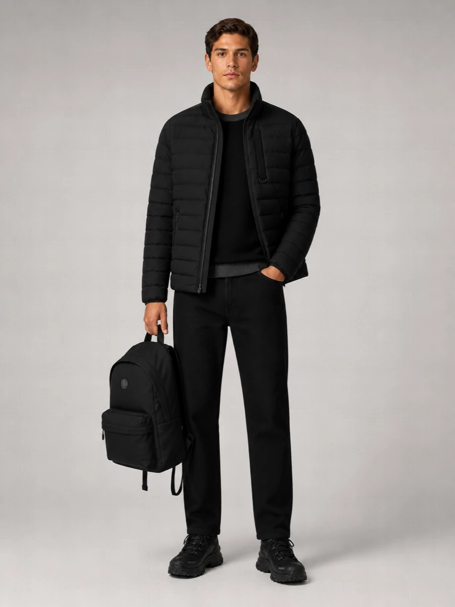 Moose Knuckles Down Quilted Puffer Jacket