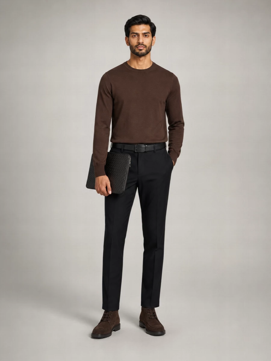 Pt Torino Stretch Cotton Chinos