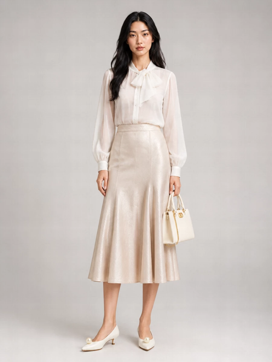Forte Forte Sheer Oversized Tulle Blouse