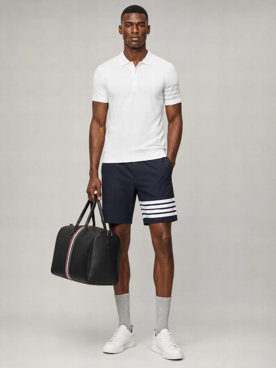 Thom Browne Cotton Polo Shirt