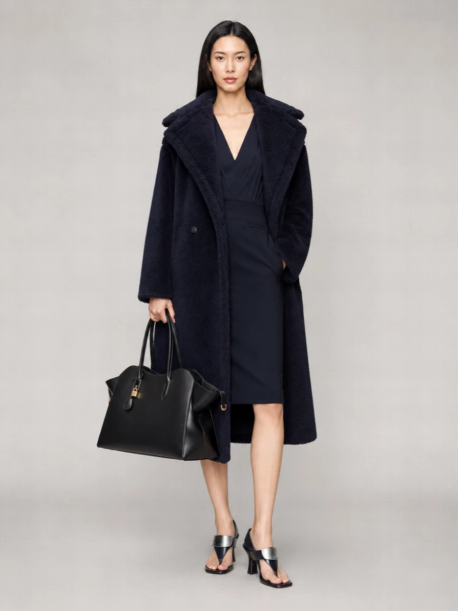 Max Mara Faux Fur Coat